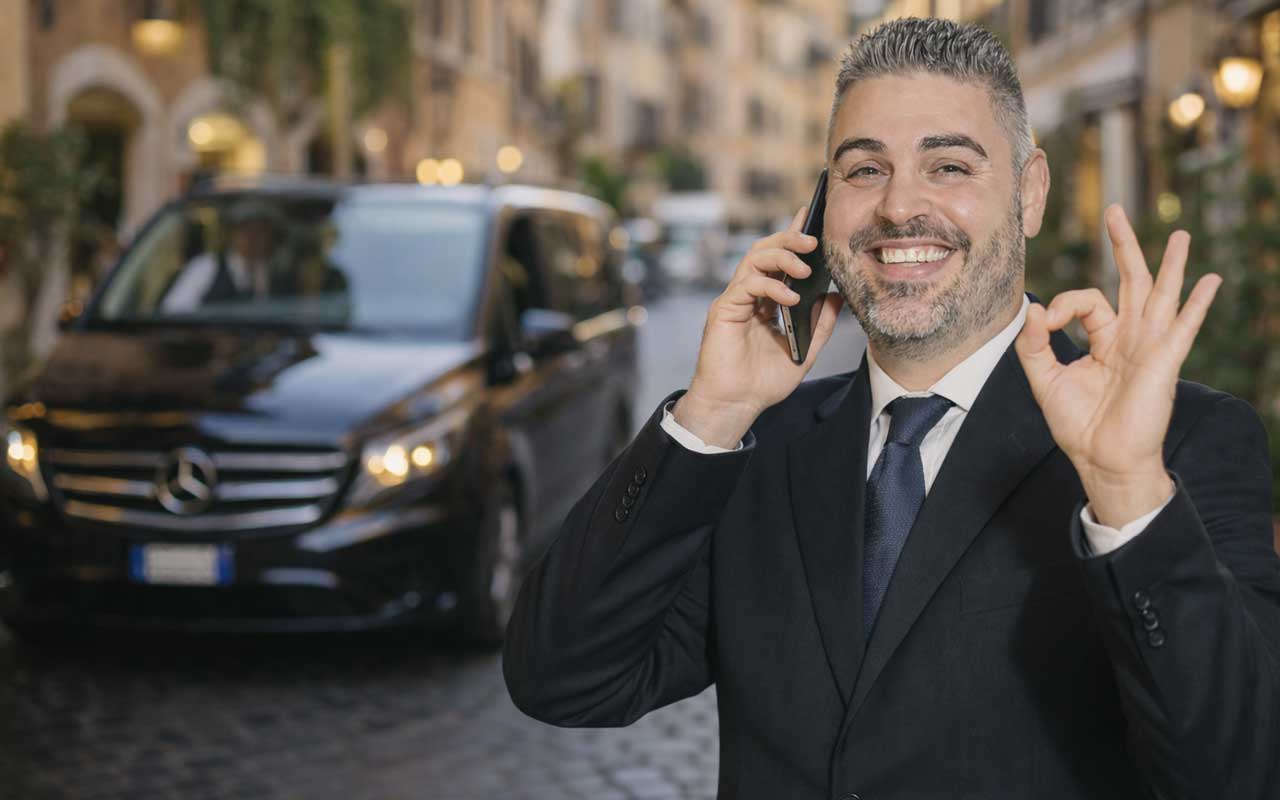 Noleggio con conducente a Roma per spostamenti privati, aeroportuali ed extraurbani